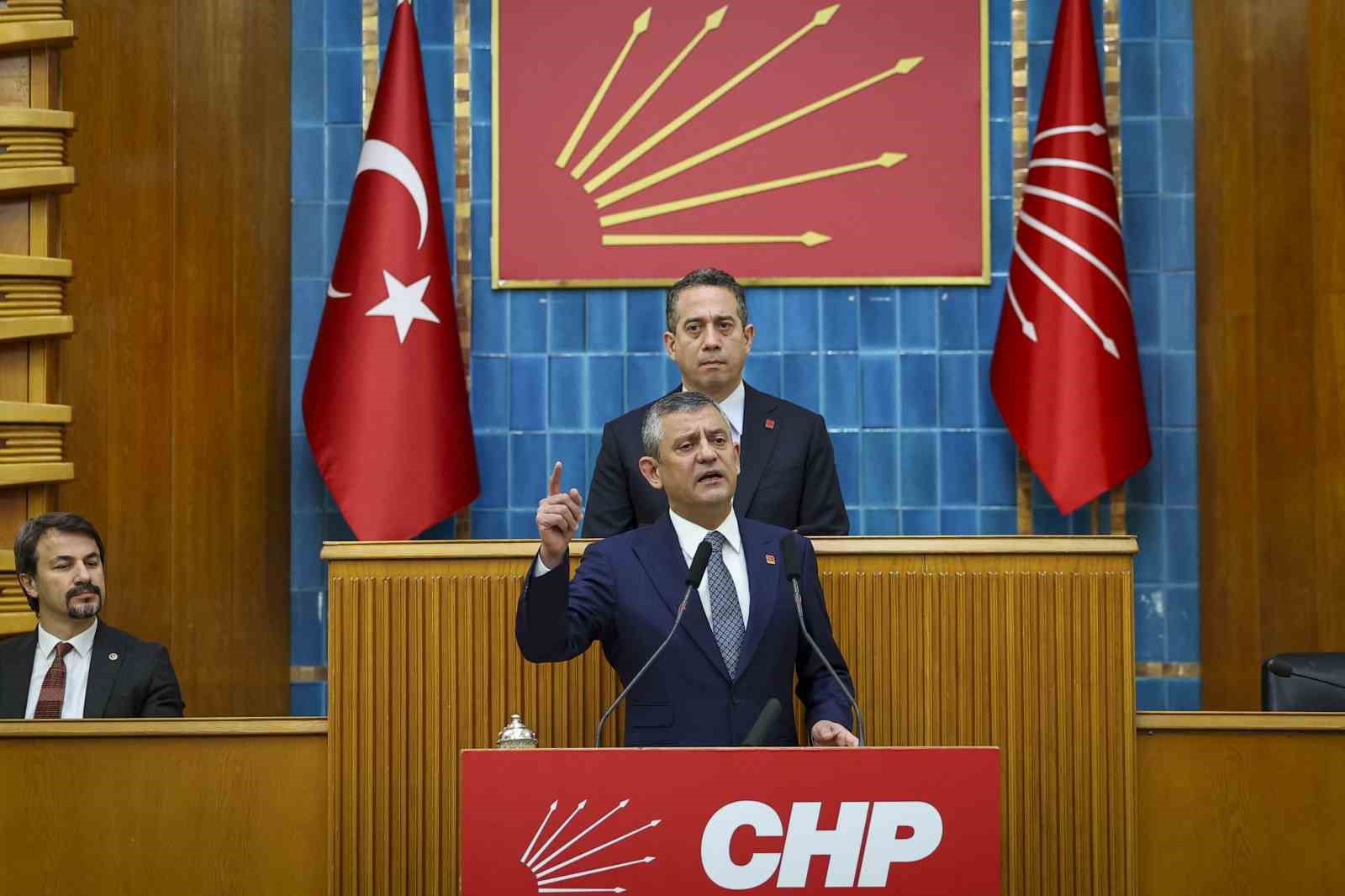 CHP lideri Özel: "Bahis ve uyuşturucu ülkenin ana gündemi oldu"