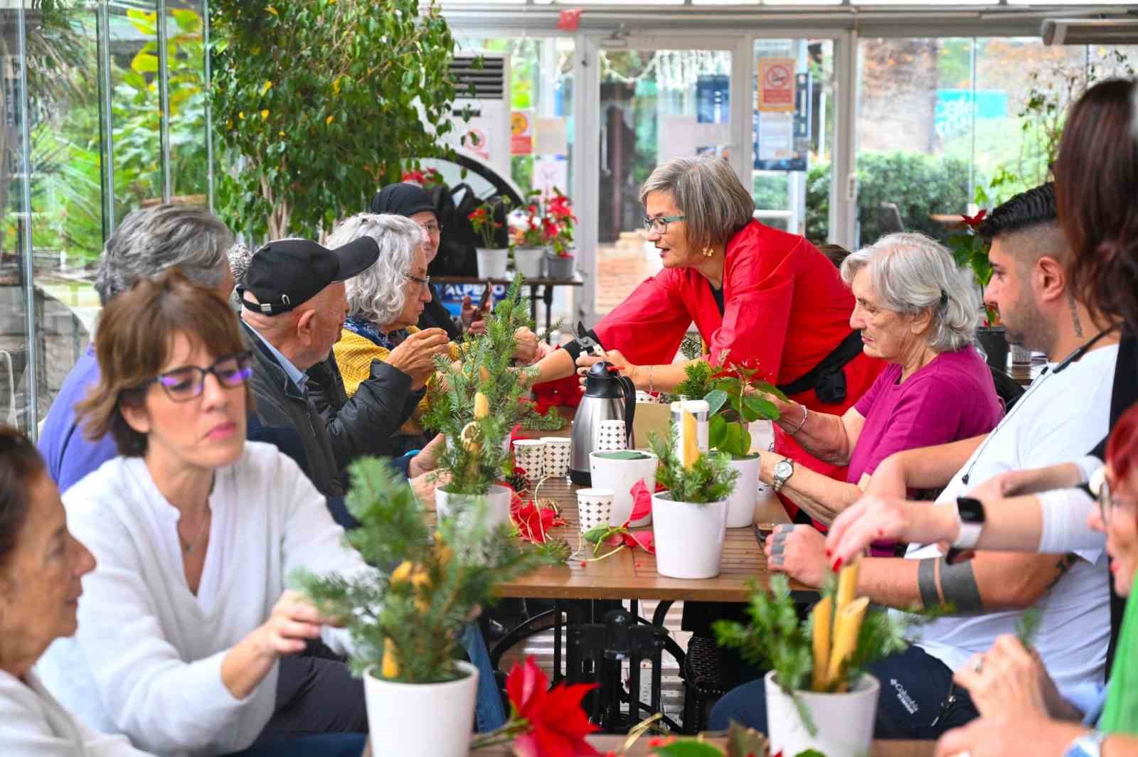 Beşiktaşlılar ikebana sanatıyla buluştu