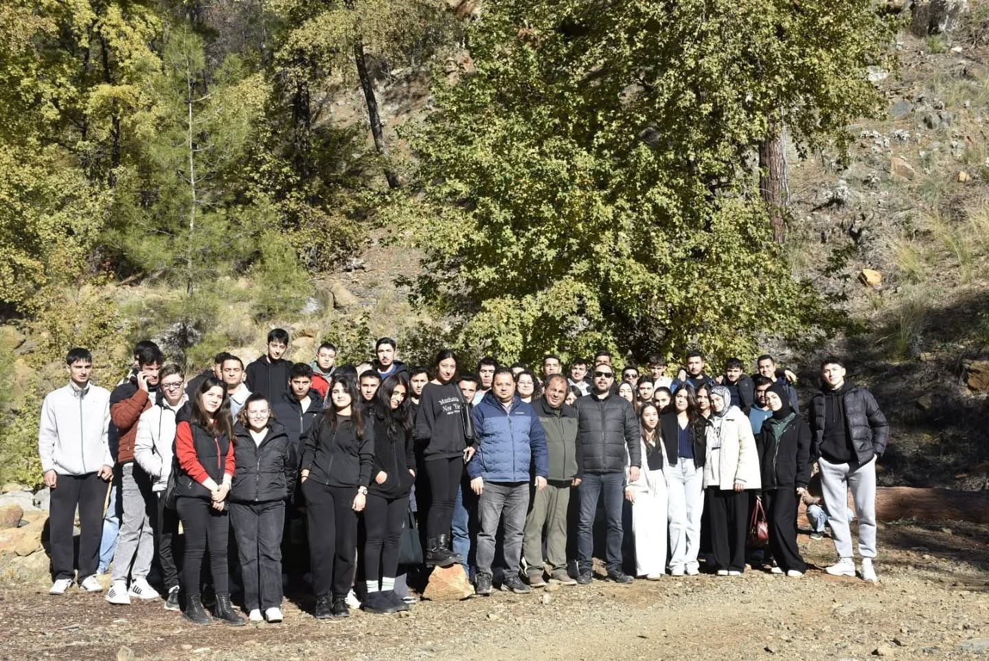 K&ouml;yceğiz&rsquo;de Ormancılık Y&uuml;ksek Okulu &ouml;ğrencileri saha uygulamalarına katıldı
