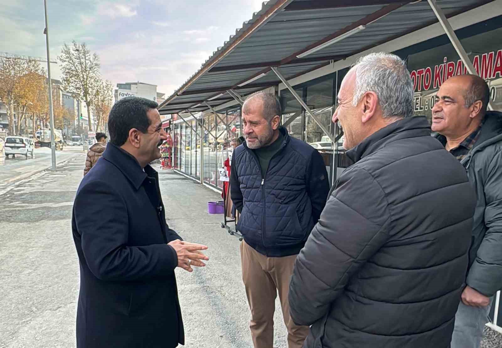 Başkan Taşkın’dan esnaf ziyareti