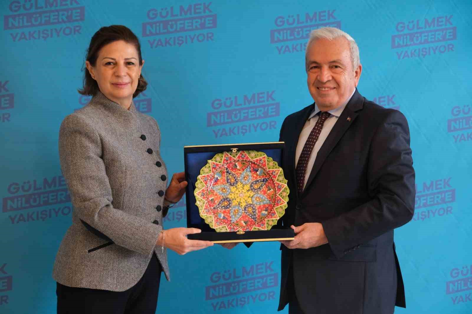 Eskişehir&rsquo;den Nil&uuml;fer&rsquo;e dostluk ziyareti
