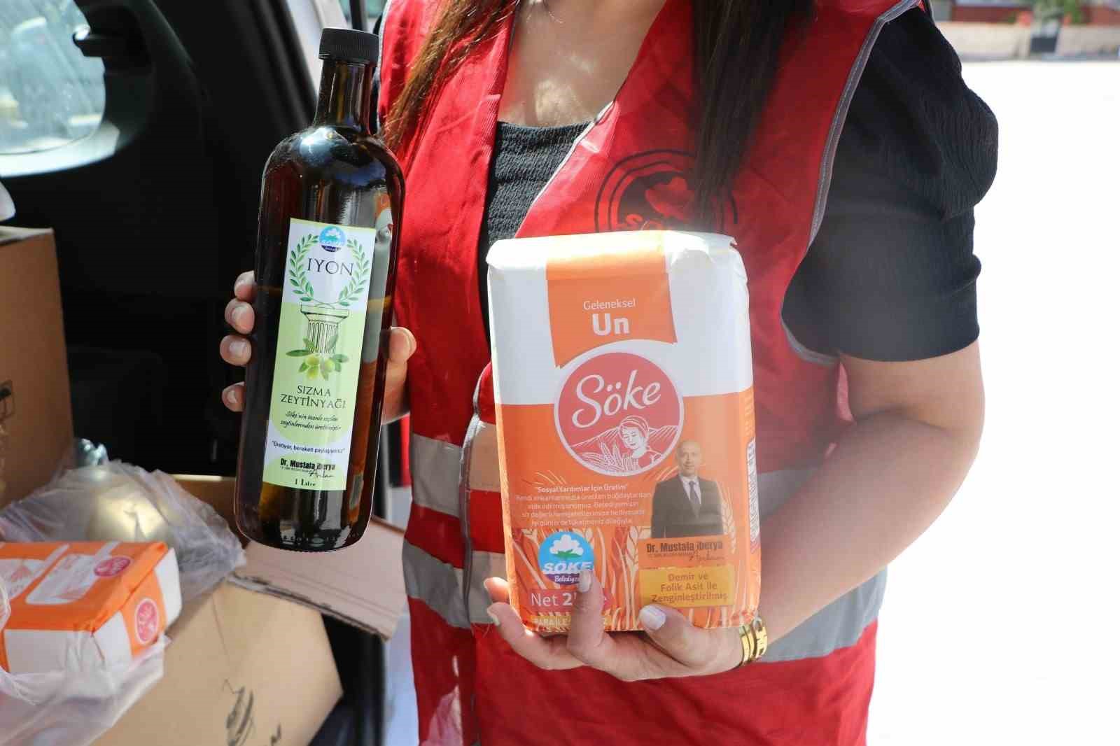 S&ouml;ke Belediyesi, ihtiya&ccedil; sahiplerine destek oluyor
