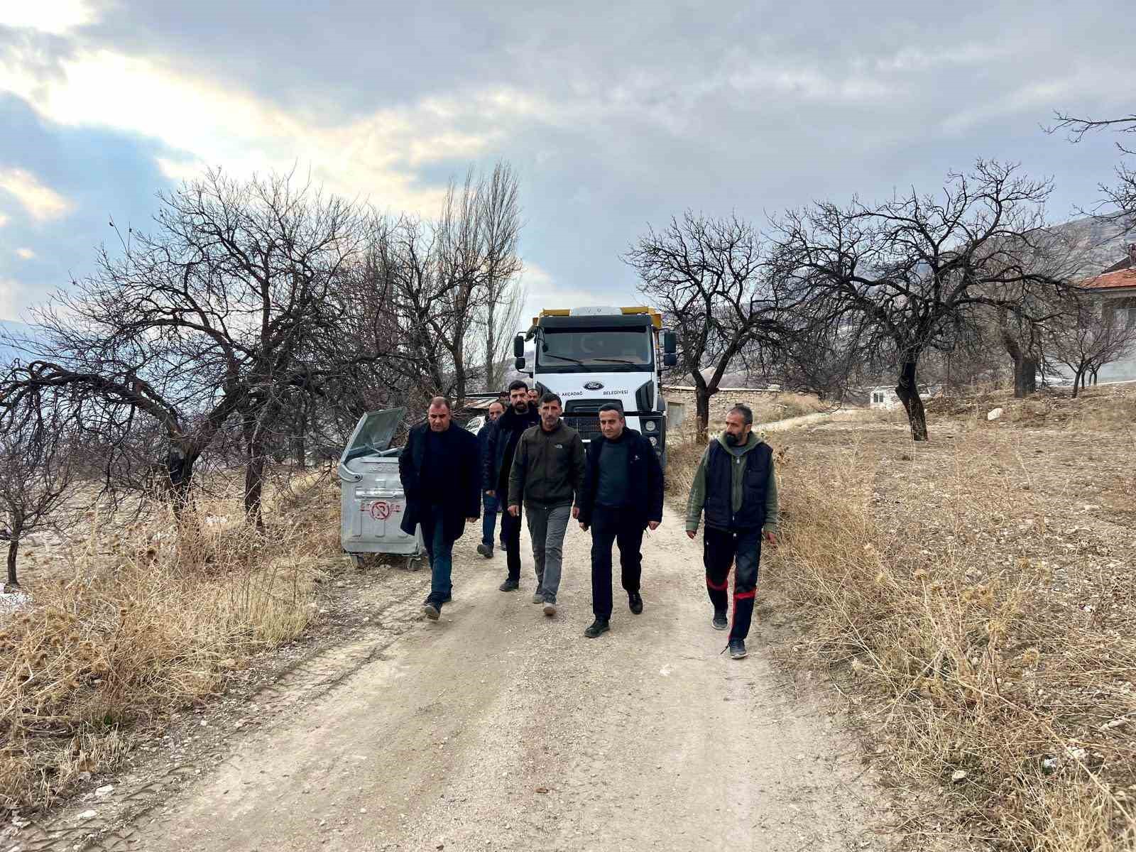 Başkan Ulutaş’tan kırsal mahallelerde saha incelemesi