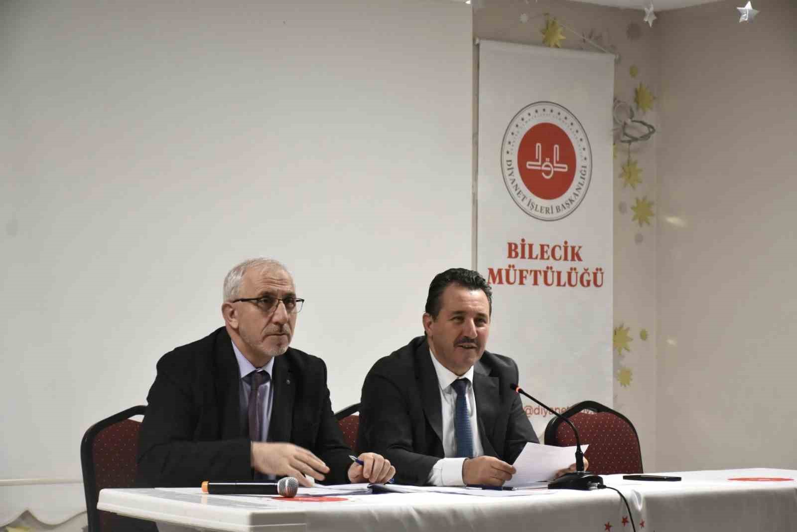 Bilecik İl M&uuml;ft&uuml;l&uuml;ğ&uuml;nde yılın son toplantısı yapıldı
