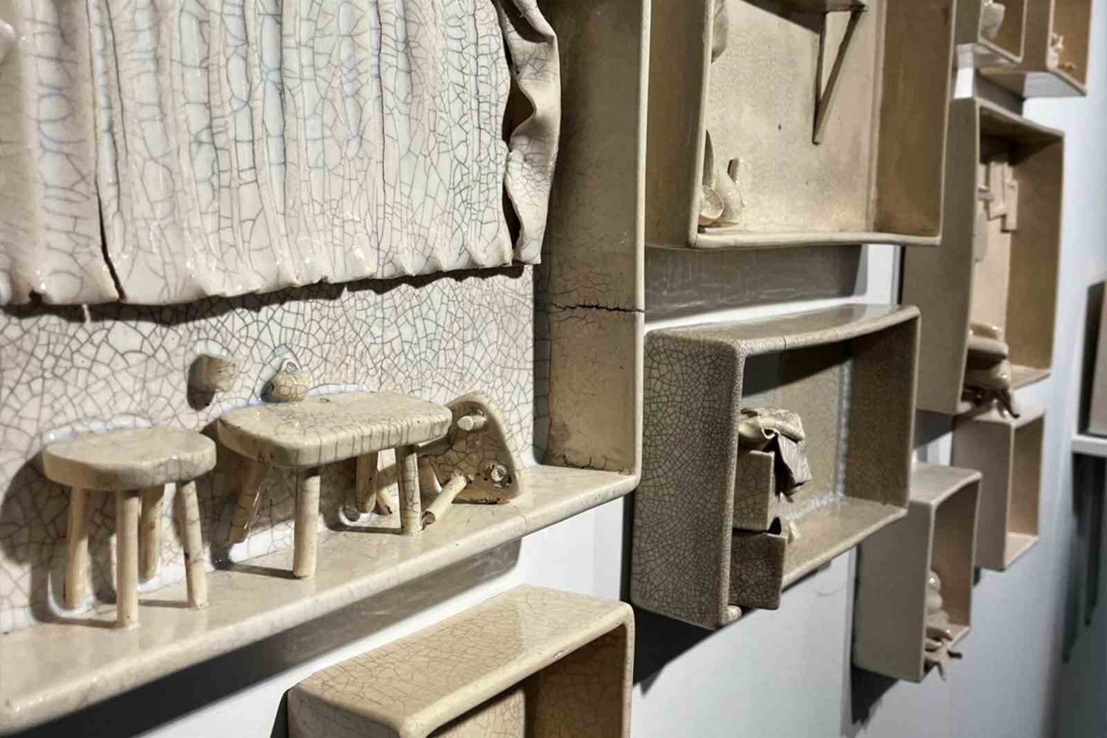 BŞE&Uuml; mezunu gen&ccedil; sanat&ccedil;ıdan ulusal sergide b&uuml;y&uuml;k başarı
