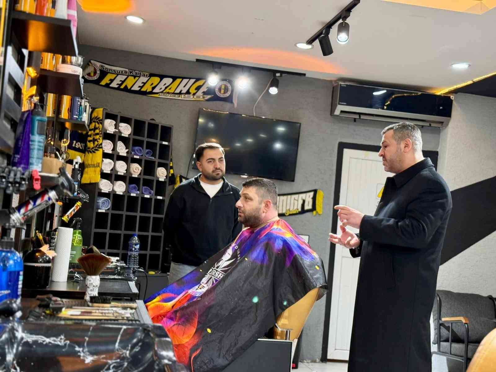 Başkan Çetinkaya esnafın talep ve önerilerini dinledi