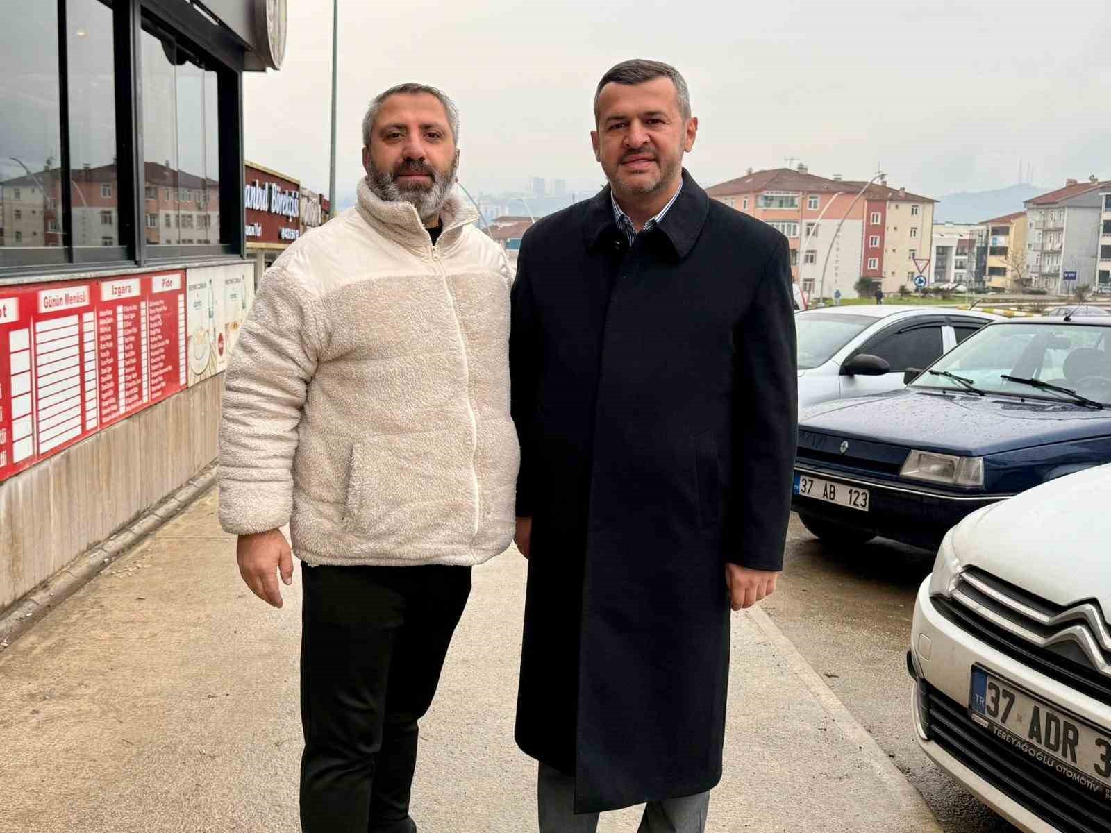 Başkan &Ccedil;etinkaya esnafın talep ve &ouml;nerilerini dinledi
