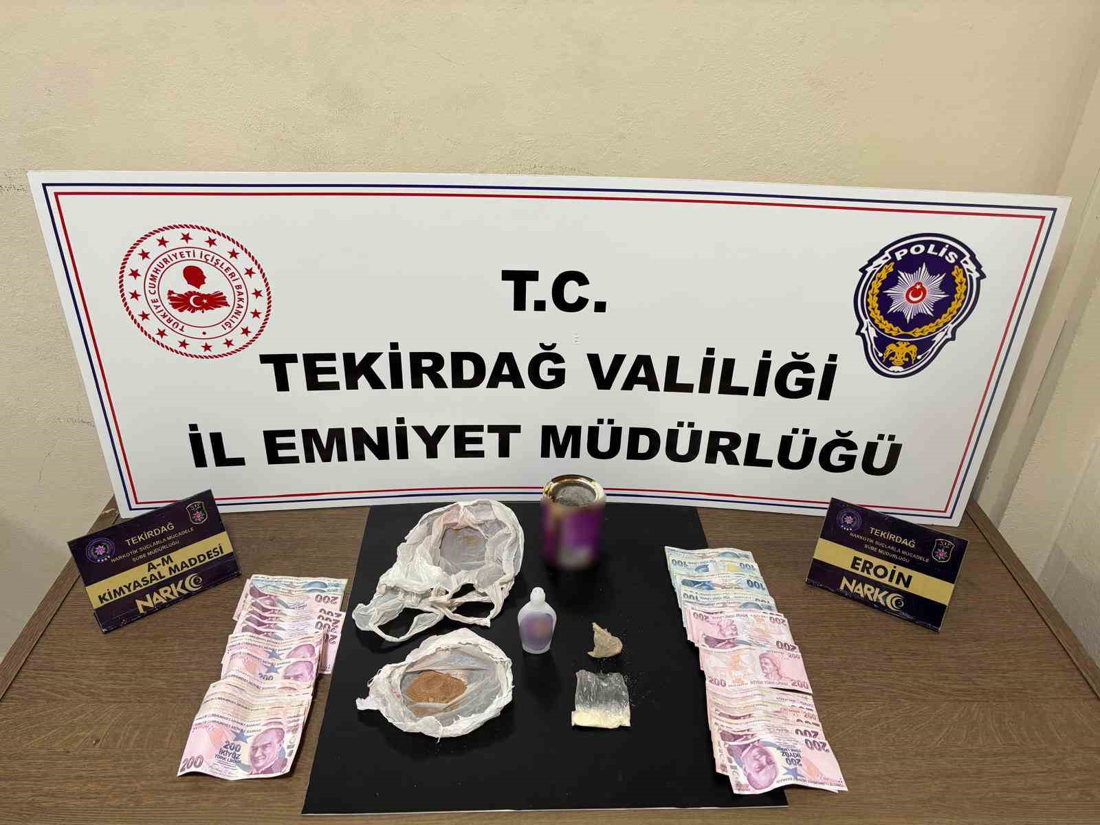 Tekirdağ’da uyuşturucuya geçit yok: 197 şüpheliye işlem, 11 tutuklama