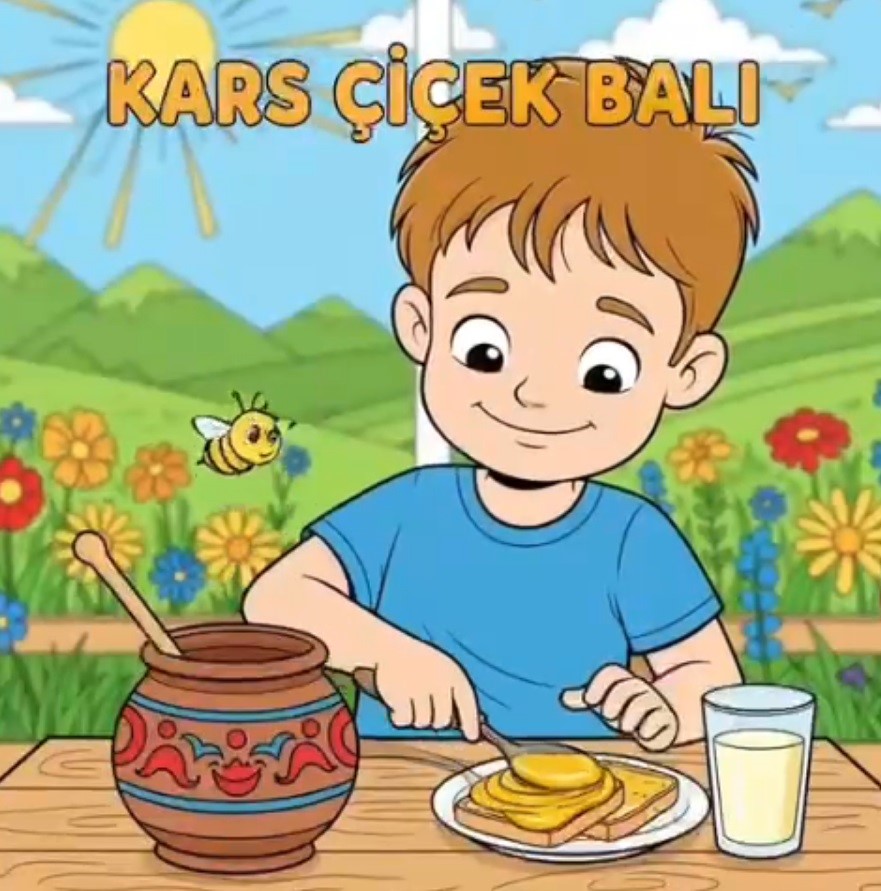 İlkokul &ouml;ğrencilerinden Kars&rsquo;ın doğal ve tarihi g&uuml;zelliklerine tanıtım videosu
