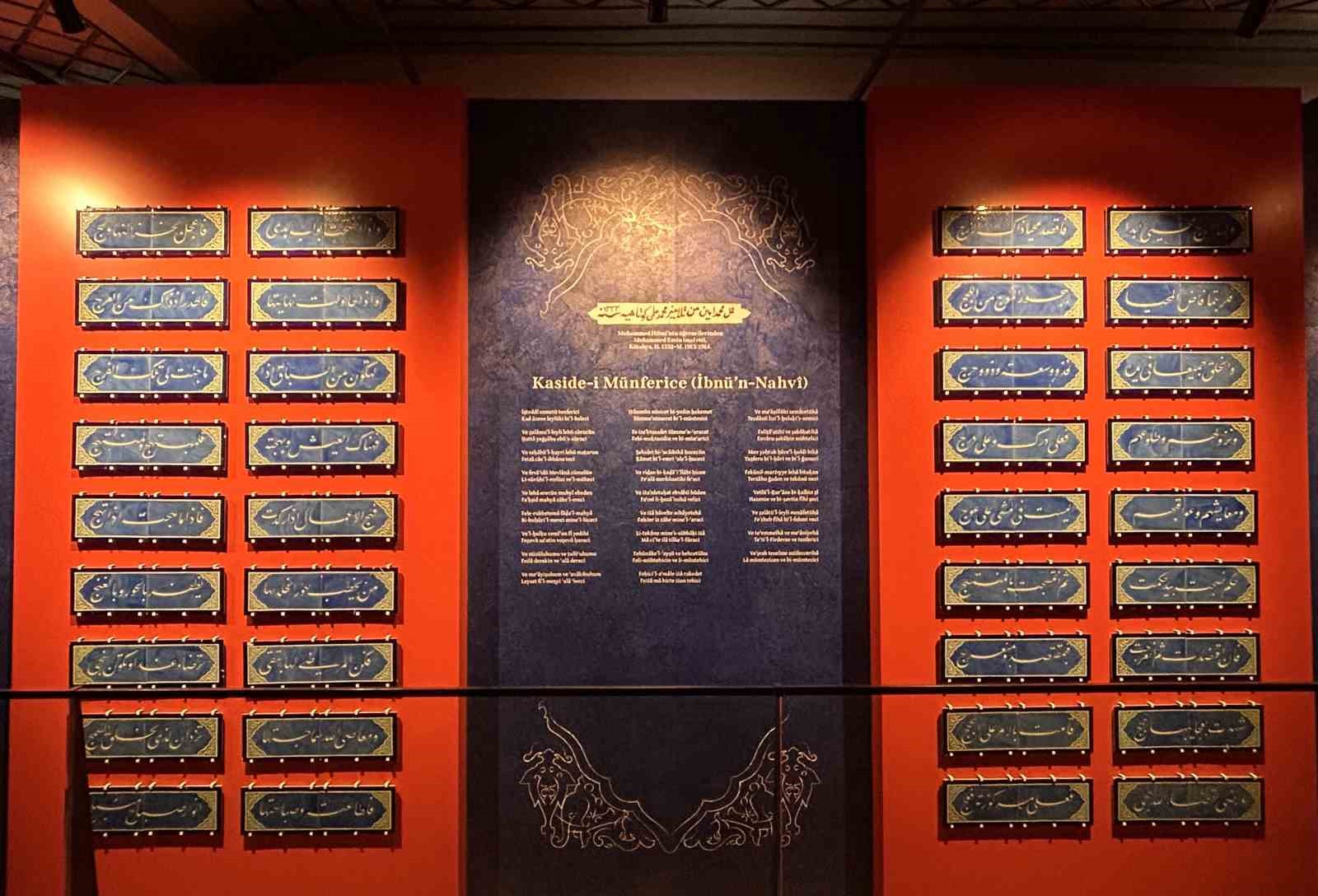 Topkapı Sarayı’nda bir ilk: Mabeyn Yolu Çini Sanat Galerisi ziyarete açıldı