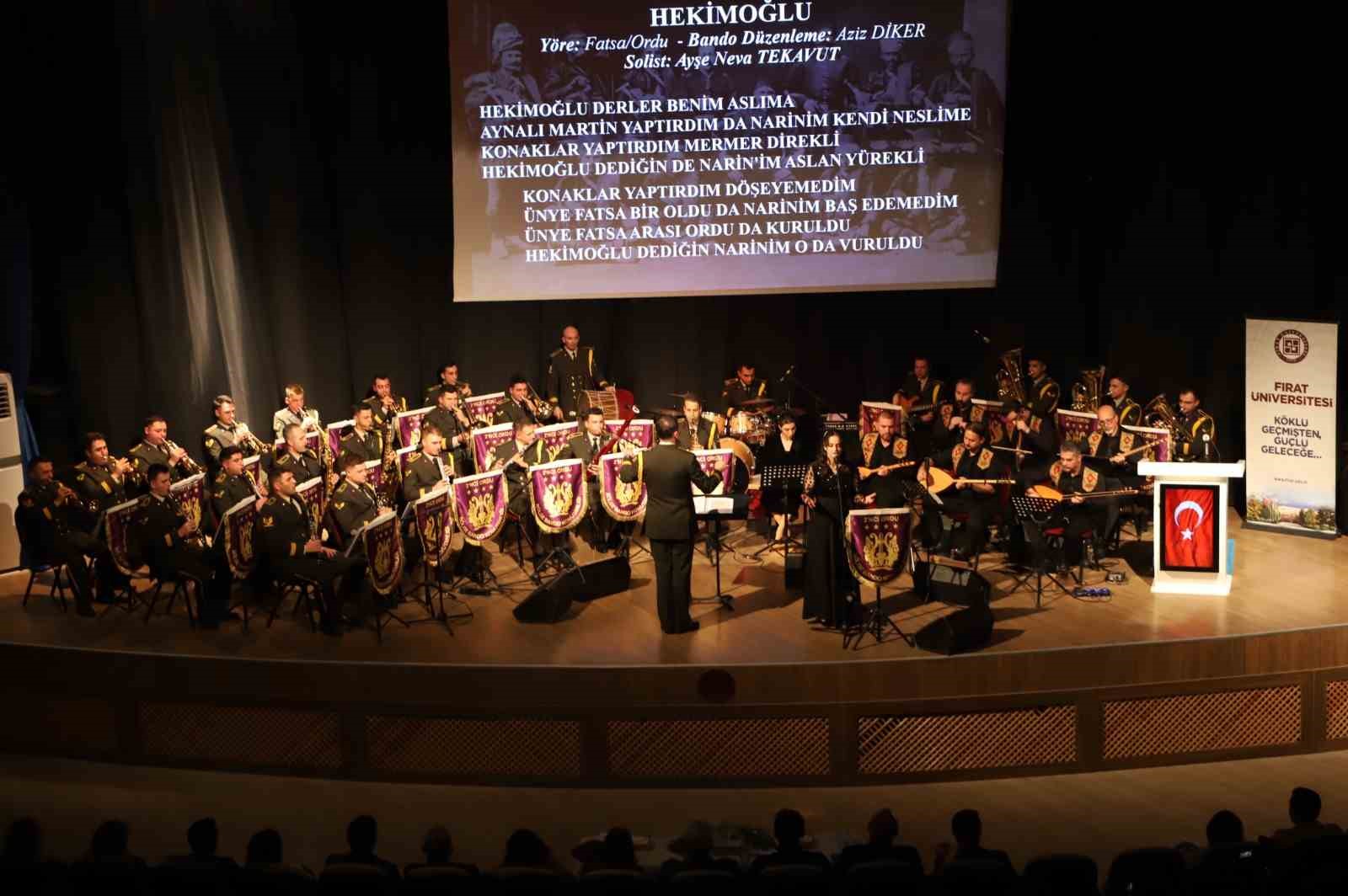 FÜ’de bando konseri mest etti