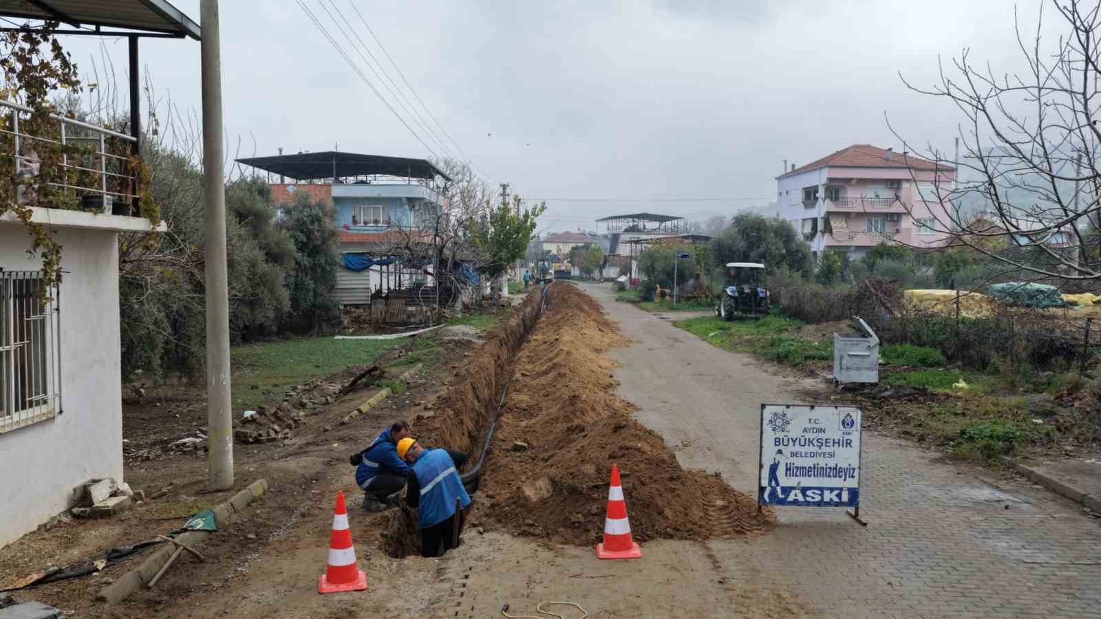 Aydın genelinde altyapı &ccedil;alışmaları s&uuml;r&uuml;yor
