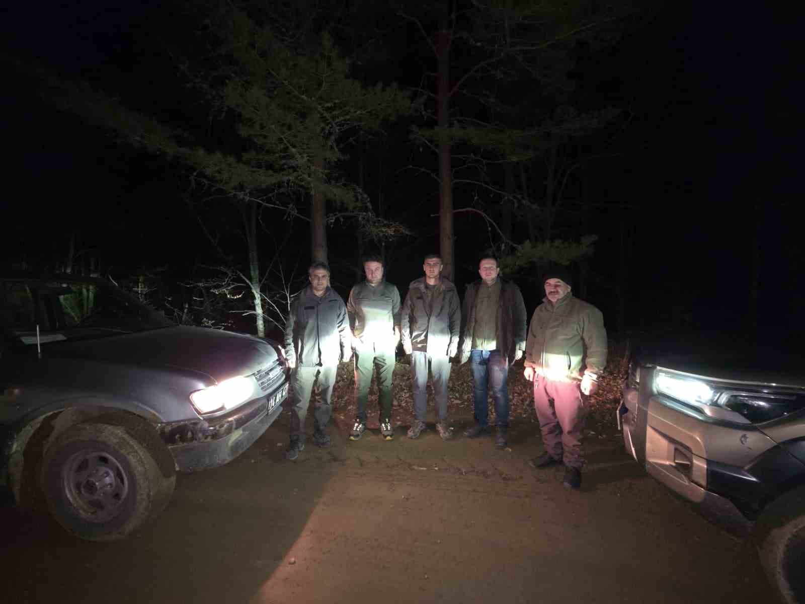 Bolu’da kaçak avcılıkla mücadele çalışmaları sürüyor