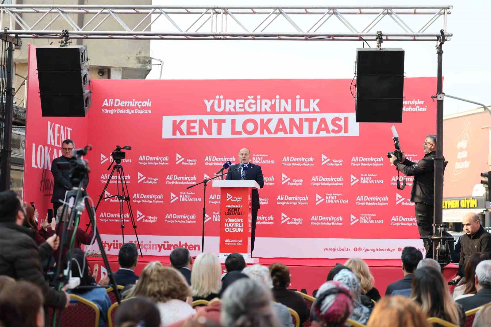 Y&uuml;reğir&rsquo;in ilk kent lokantası Dervişler&rsquo;de a&ccedil;ıldı
