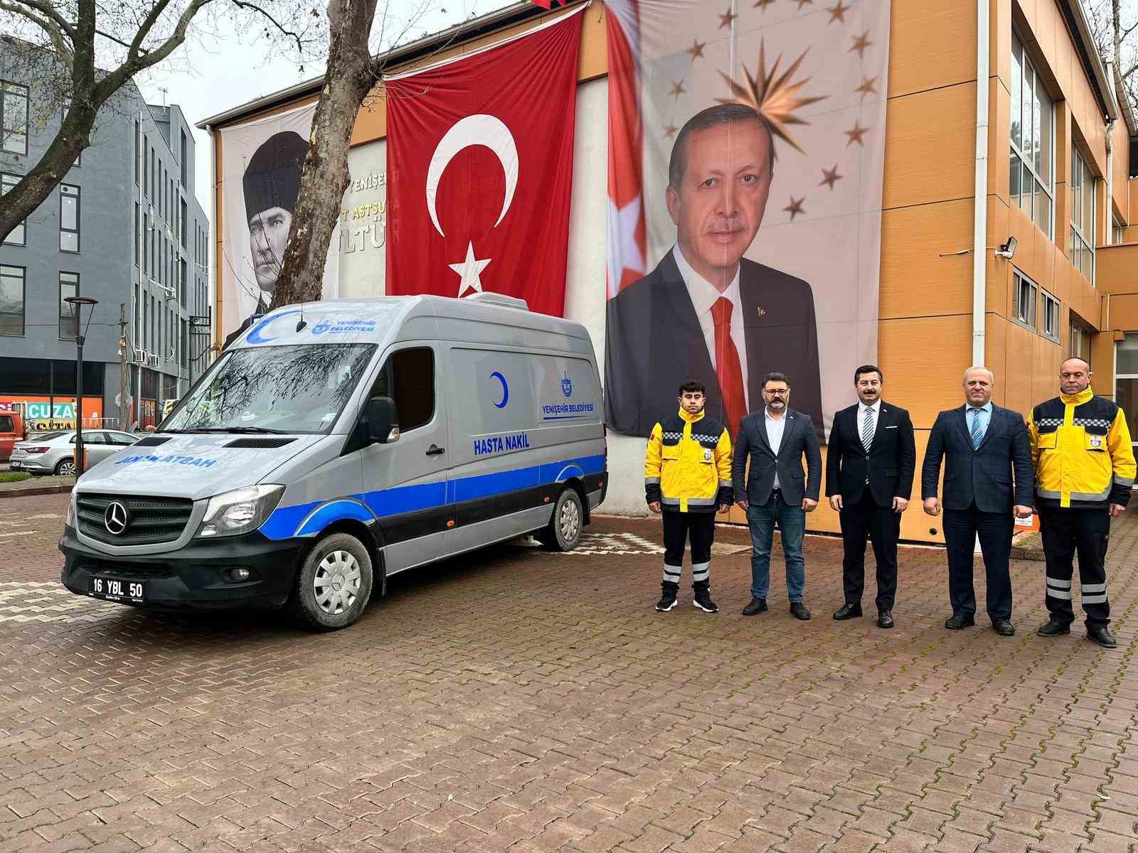 Başkan Ercan Özel’in çağrısı karşılık buldu: Hasta nakil aracı hizmete girdi