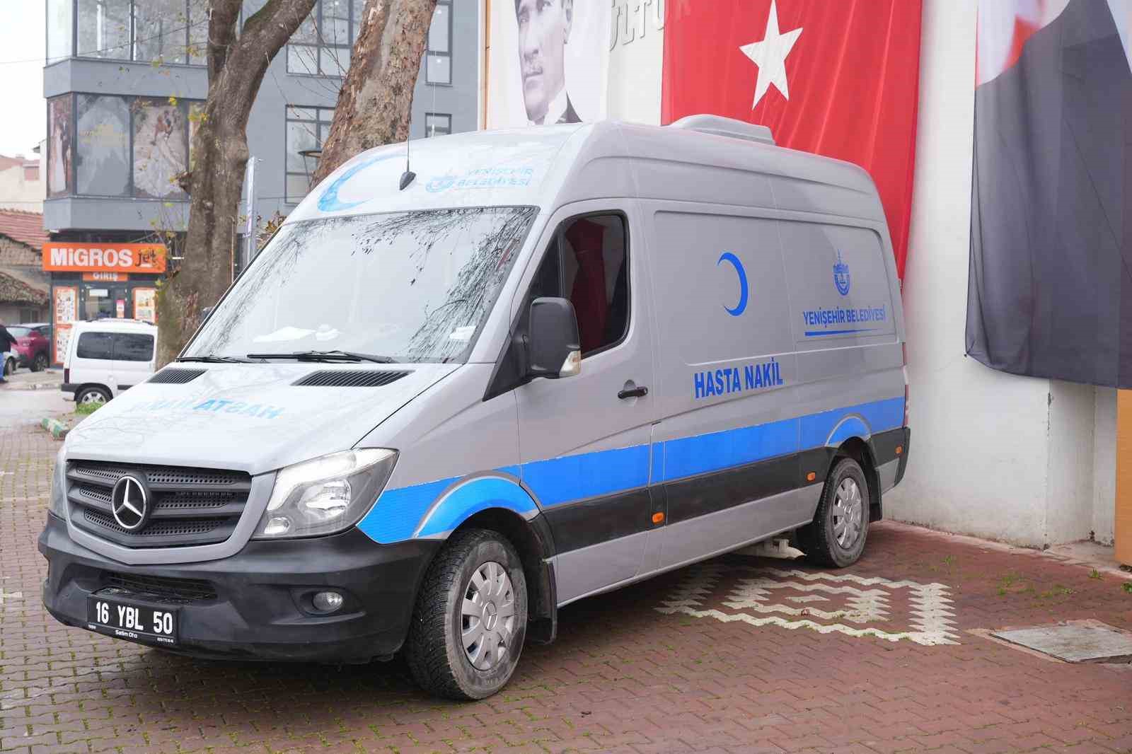 Başkan Ercan &Ouml;zel&rsquo;in &ccedil;ağrısı karşılık buldu: Hasta nakil aracı hizmete girdi
