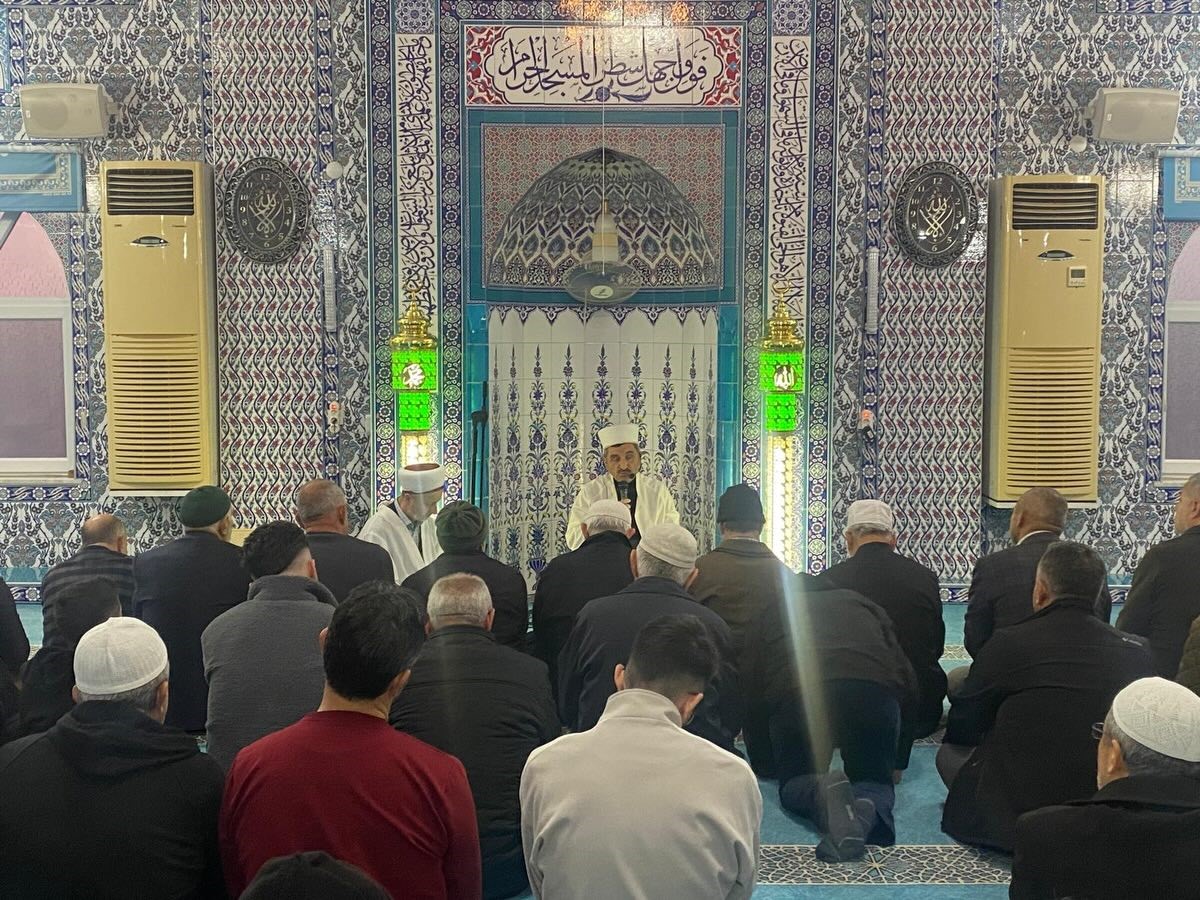 Ortaca&rsquo;da yılın son sabah namazı buluşması Akkuyu Camii&rsquo;nde oldu
