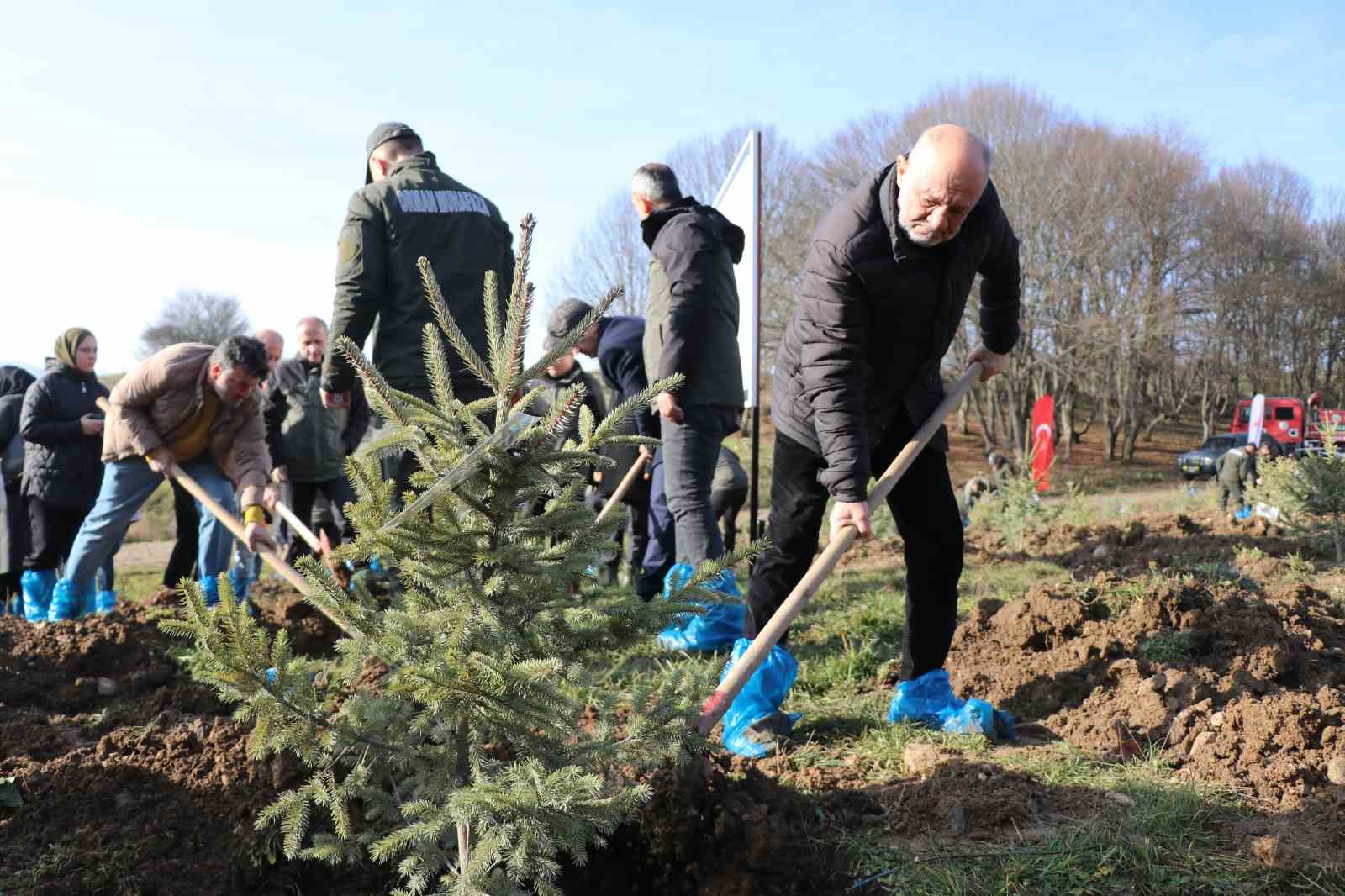 Bolu’da otel faciasında yaşamını yitiren 78 kişi için hatıra ormanı