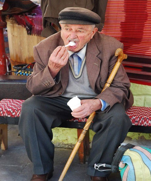 Coğrafi işaretli G&ouml;rele Dondurması kış mevsiminde de ilgi g&ouml;r&uuml;yor
