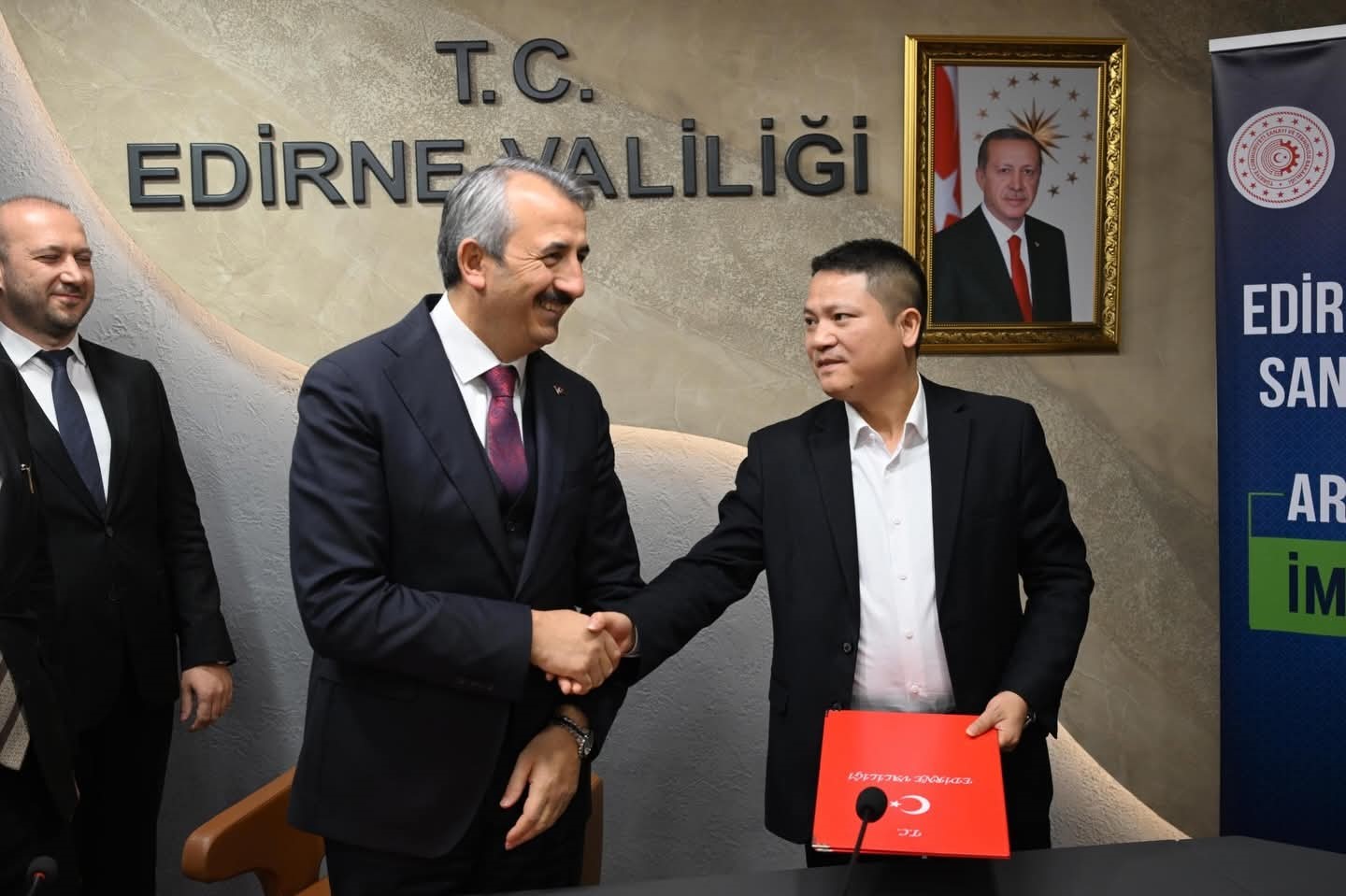 Çinli firma Edirne’de bin 660 kişiye istihdam sağlayacak