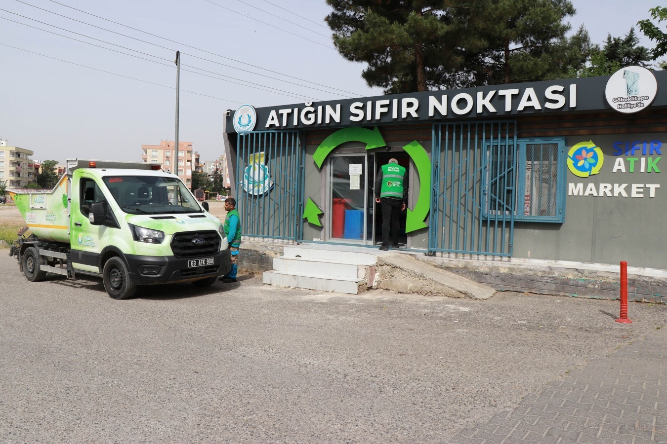 Haliliye Belediyesi 402 ton atığı geri d&ouml;n&uuml;şt&uuml;rd&uuml;
