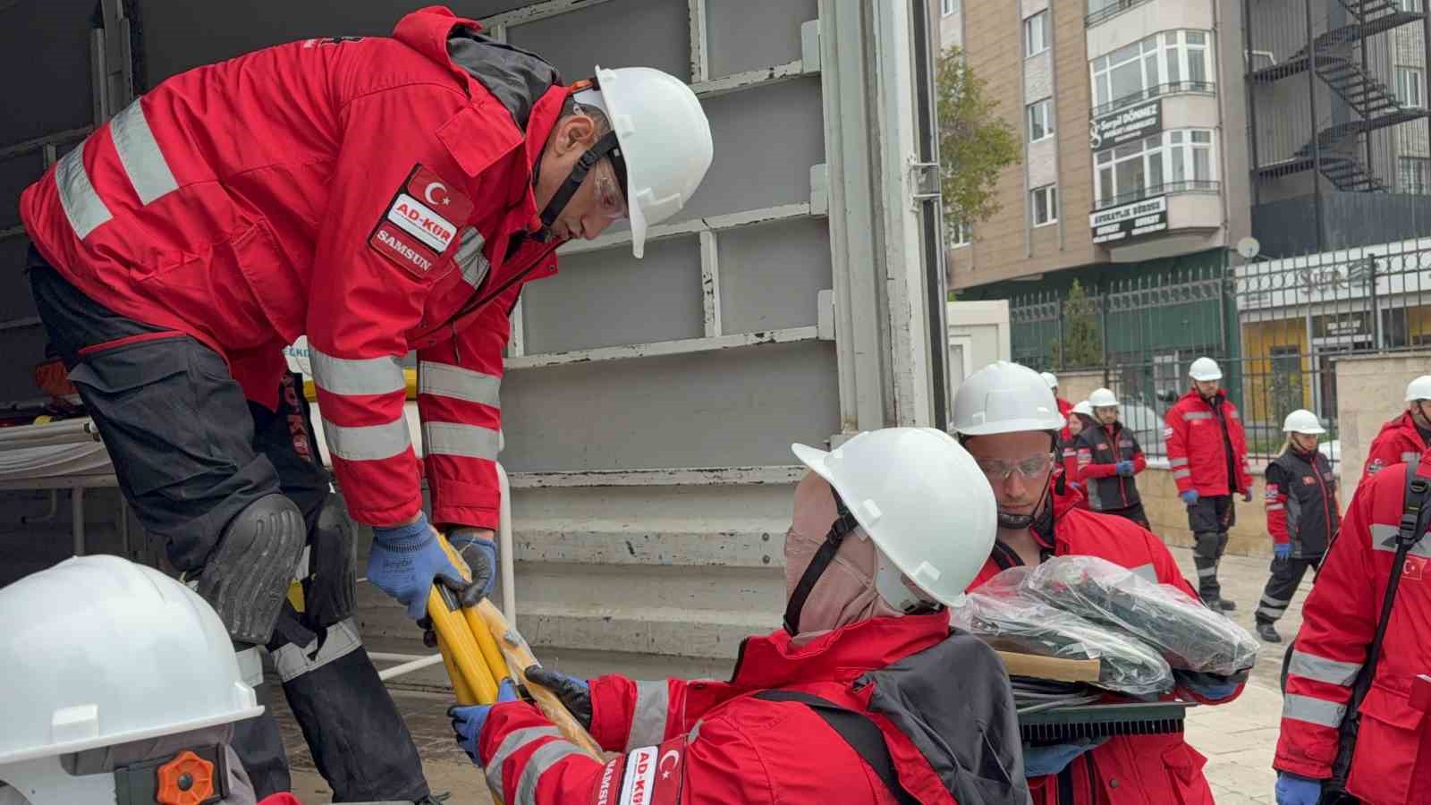 Samsun Adliyesi AD-KUR ekibi eğitimi tamamladı
