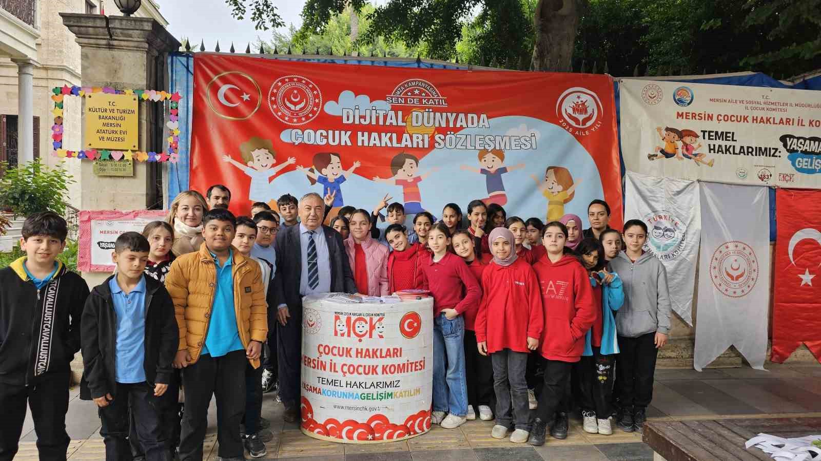 ‘Dijital Dünyada Çocuk Hakları Sözleşmesi’ne yönelik 81 ilde farkındalık çalışmaları yürütülüyor