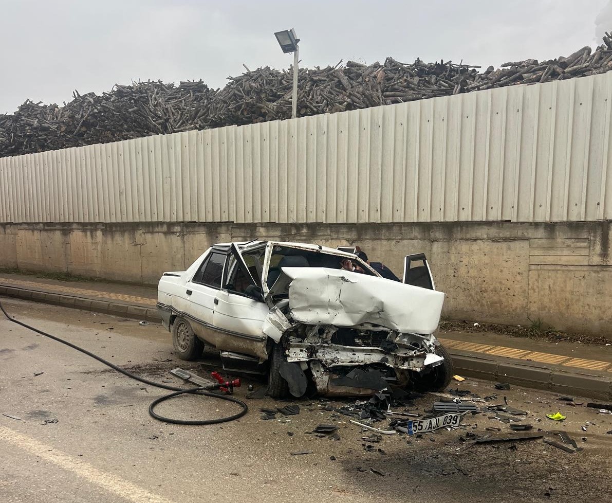 Samsun’da zincirleme kaza: 3 yaralı