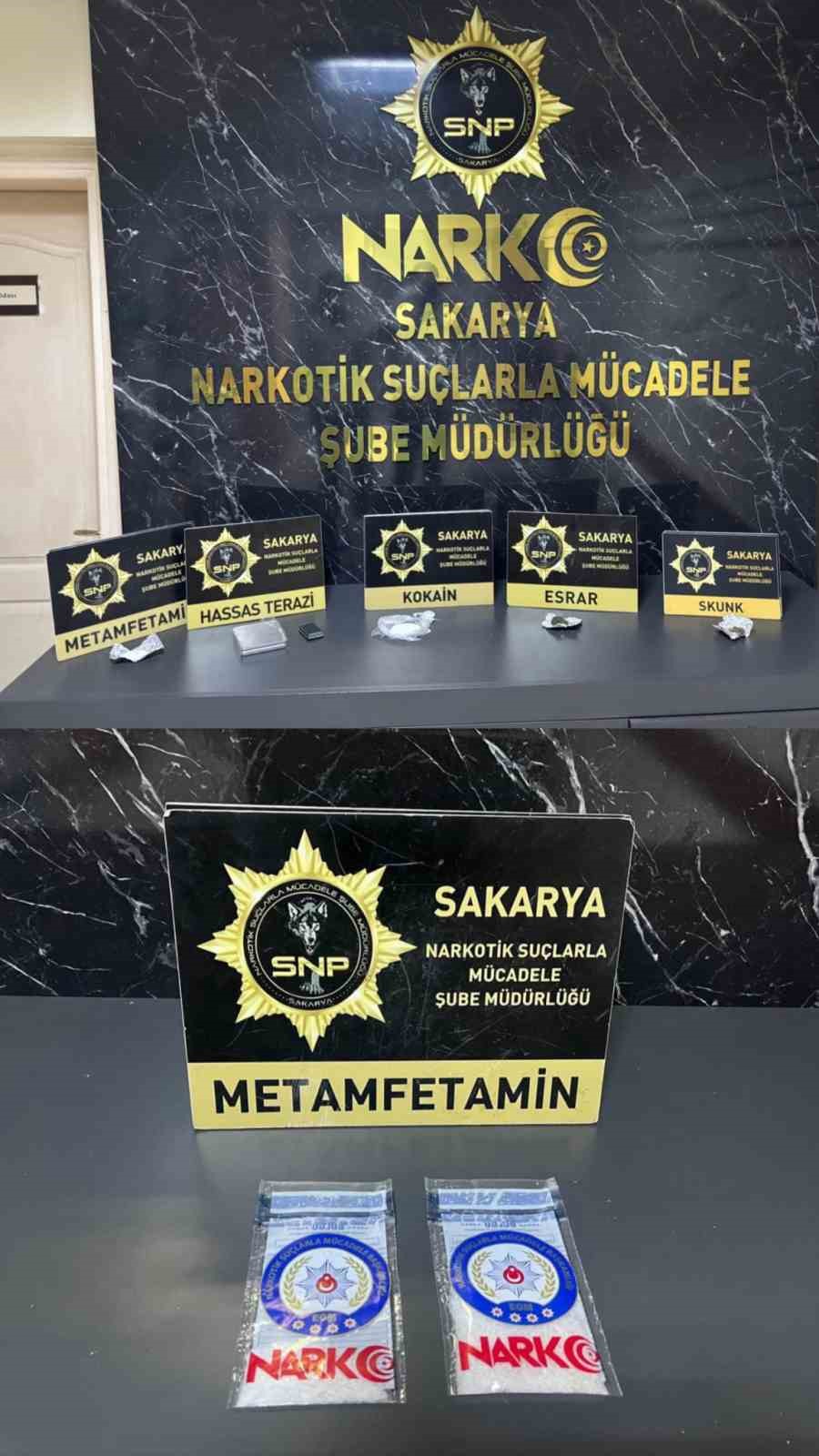 Sakarya’da uyuşturucuya geçit yok: 3 günde 8 gözaltı
