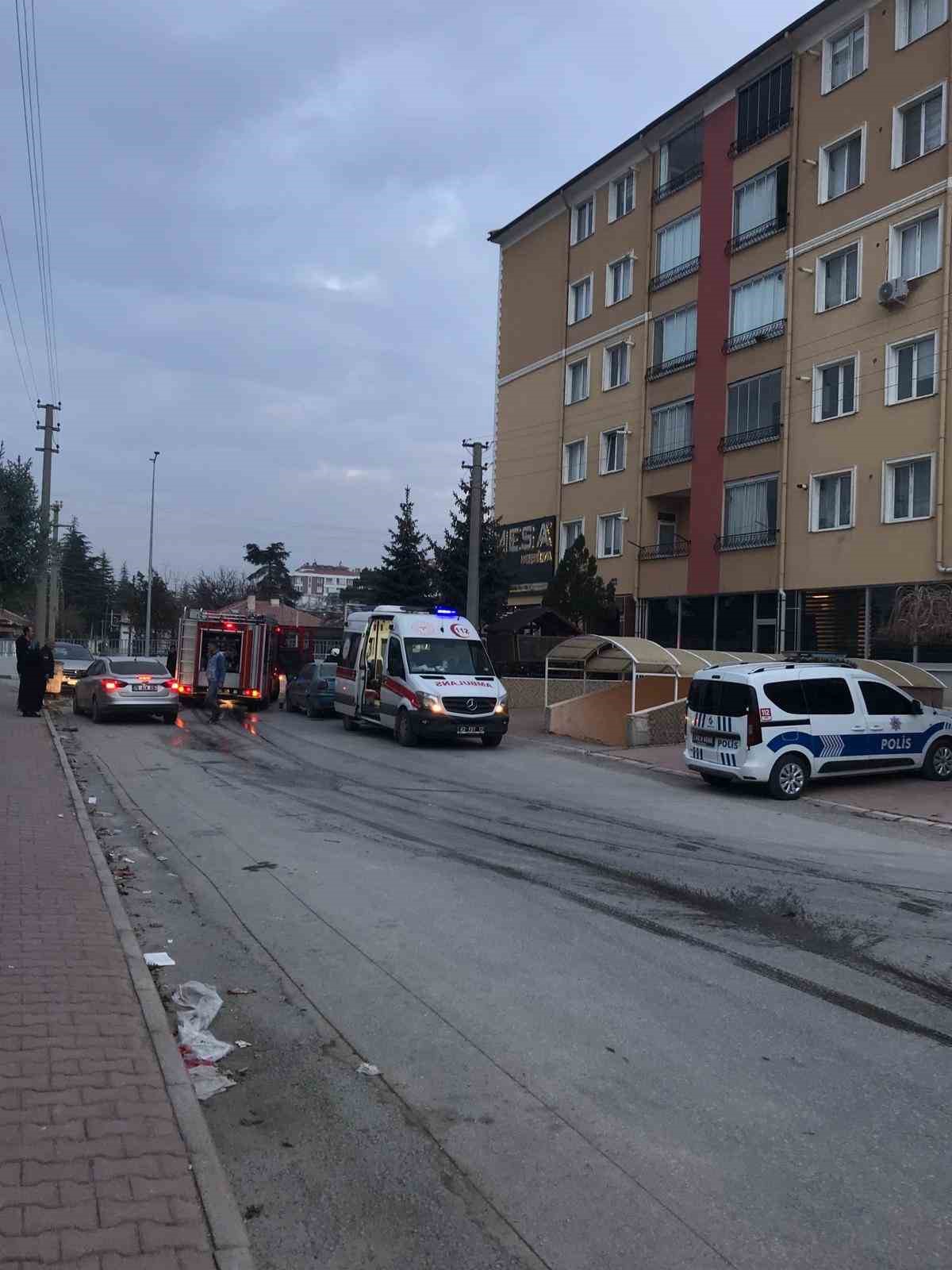 Ocakta unutulan yemek yangına neden oldu
