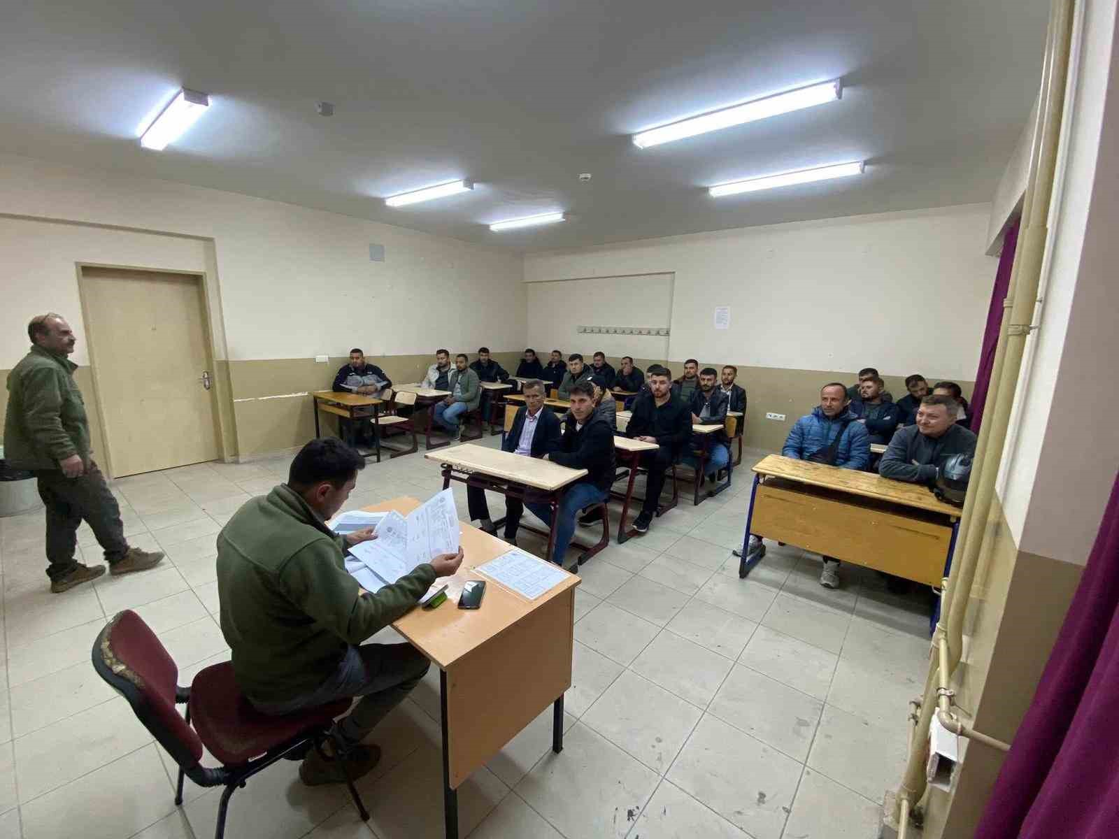 Sarıg&ouml;l&rsquo;de Avcılık Kursu başladı
