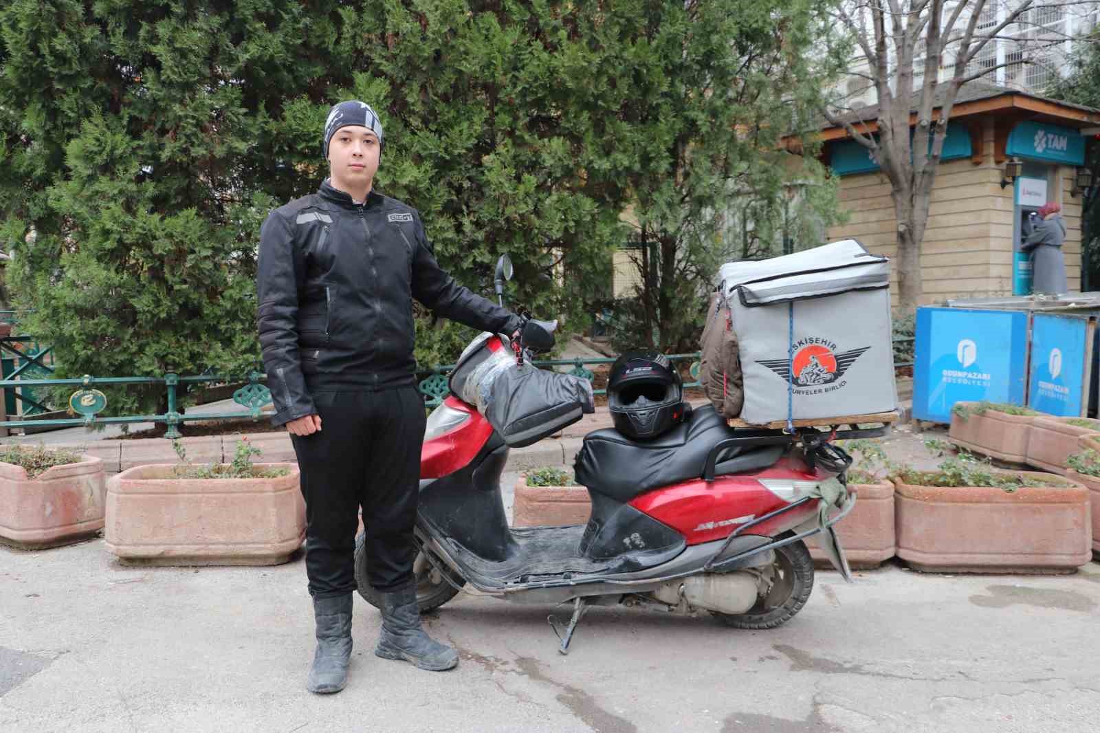 Kuryelerin kış mevsiminde zorlu &ccedil;alışma şartları
