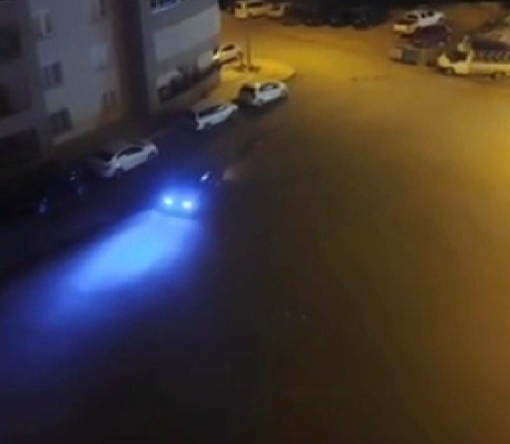 Drift atan sürücüye 49 bin 392 lira ceza