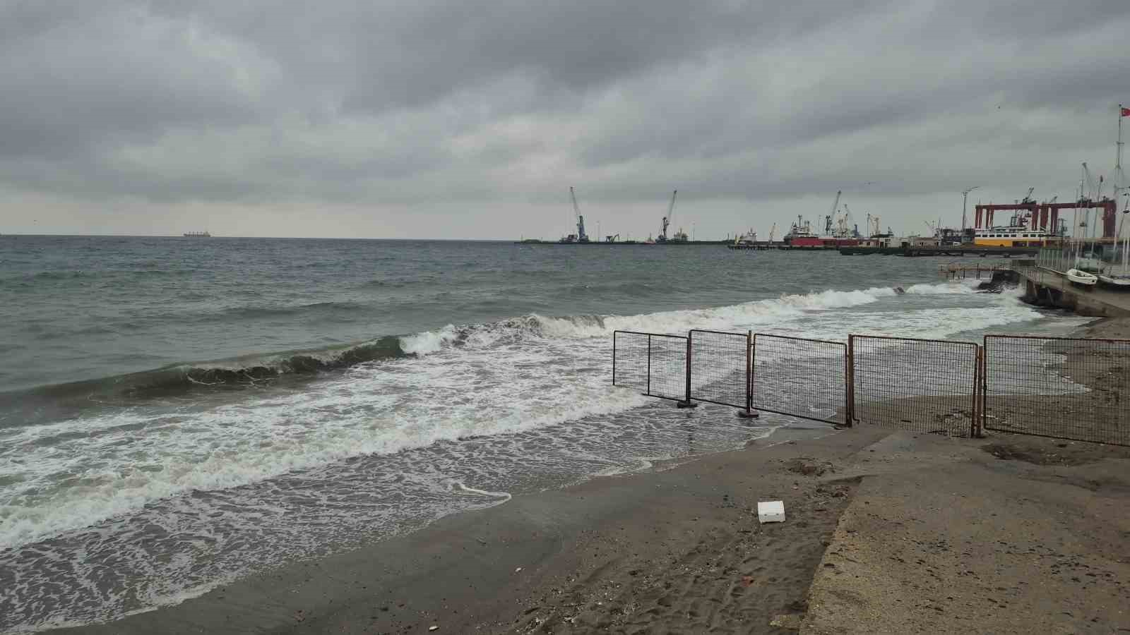 Tekirdağ’da şiddetli poyraz