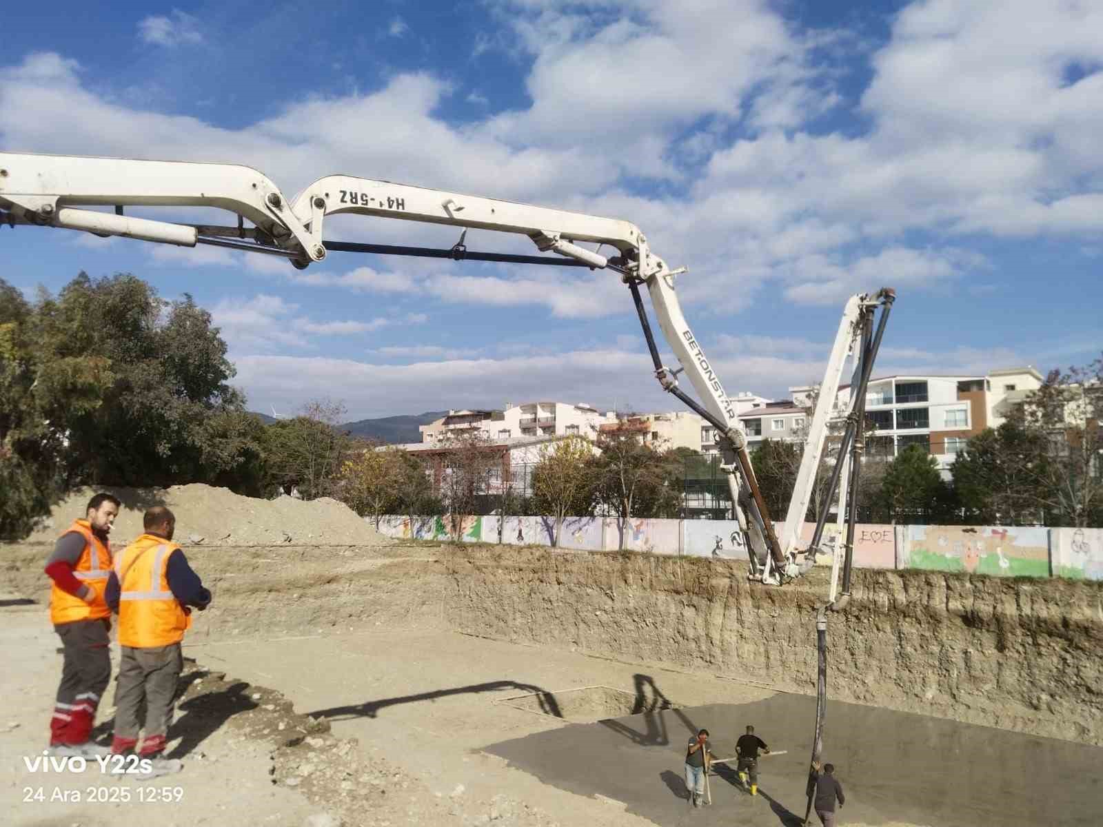 Söke’de Atatürk Ortaokulu’nun temeli atıldı
