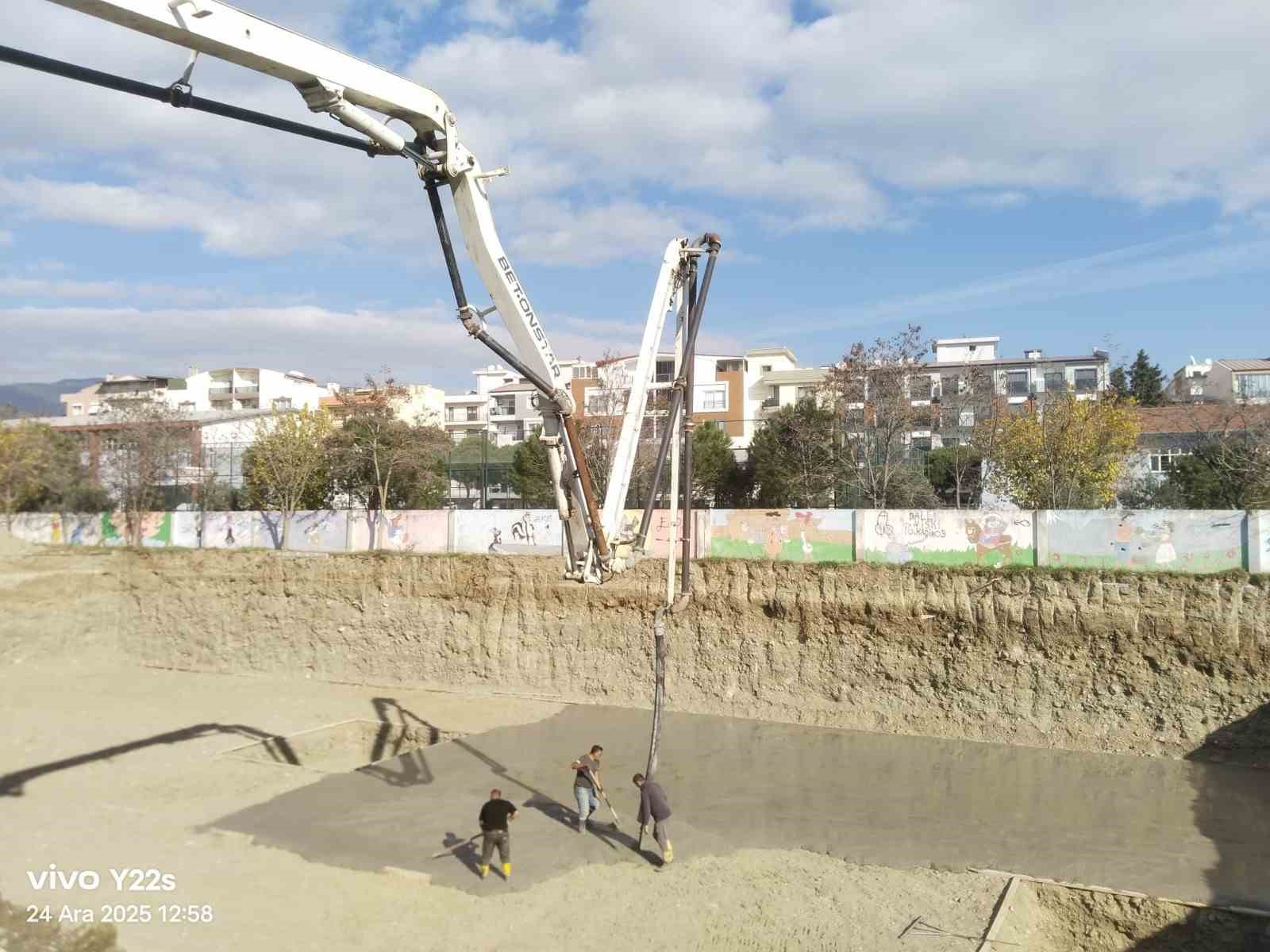 S&ouml;ke&rsquo;de Atat&uuml;rk Ortaokulu&rsquo;nun temeli atıldı
