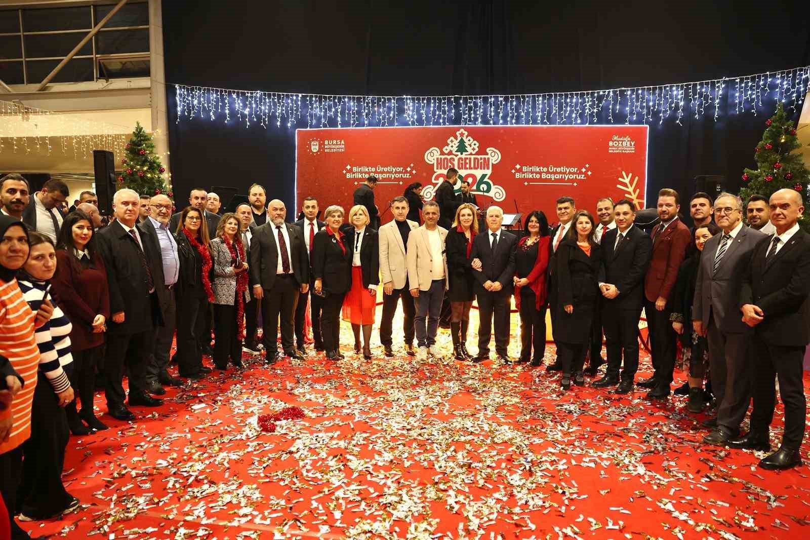 B&uuml;y&uuml;kşehir ailesi yeni yılı birlikte kutladı
