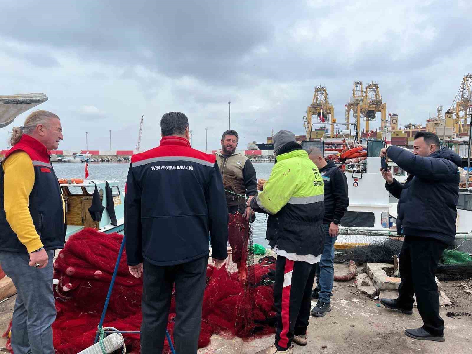 Tekirdağ&rsquo;da balık&ccedil;ılara y&ouml;nelik denetim ve bilgilendirme &ccedil;alışması
