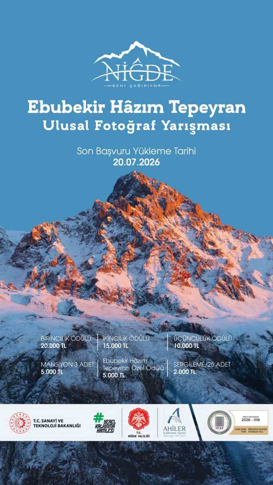 Niğde&rsquo;nin doğal ve k&uuml;lt&uuml;rel mirası objektiflere yansıyacak
