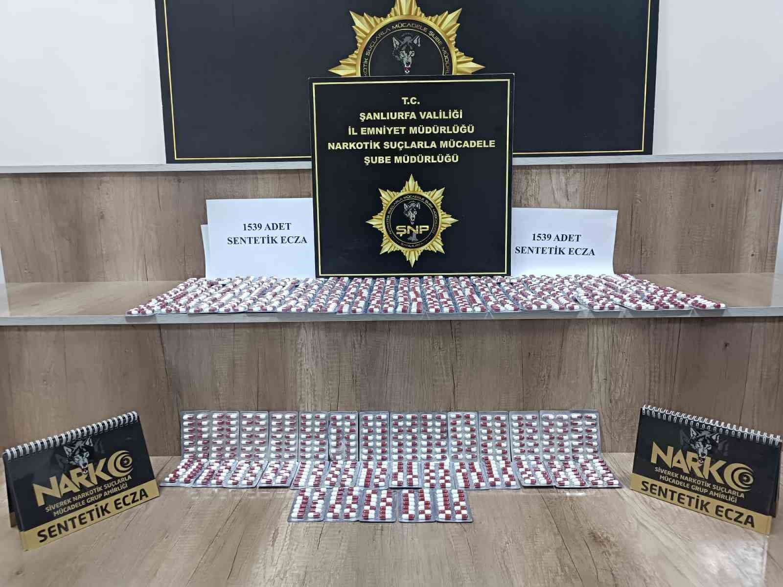 Şanlıurfa’da uyuşturucu operasyonu: 2 gözaltı