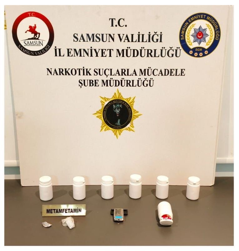 Samsun&rsquo;da narkotik operasyonu: 5 g&ouml;zaltı
