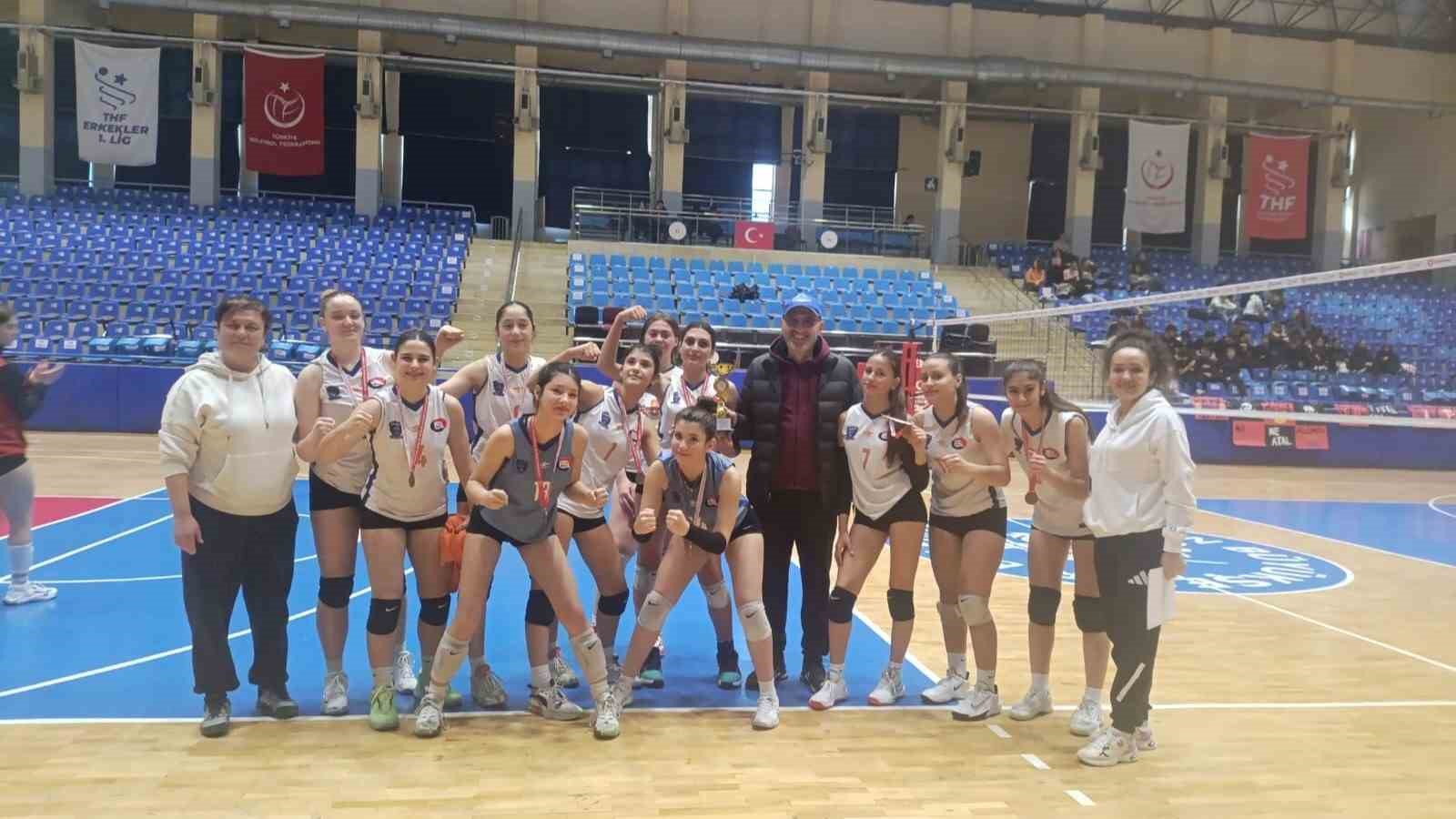 Aydın’da Genç A Kızlar Voleybol İl Birinciliği müsabakaları sona erdi
