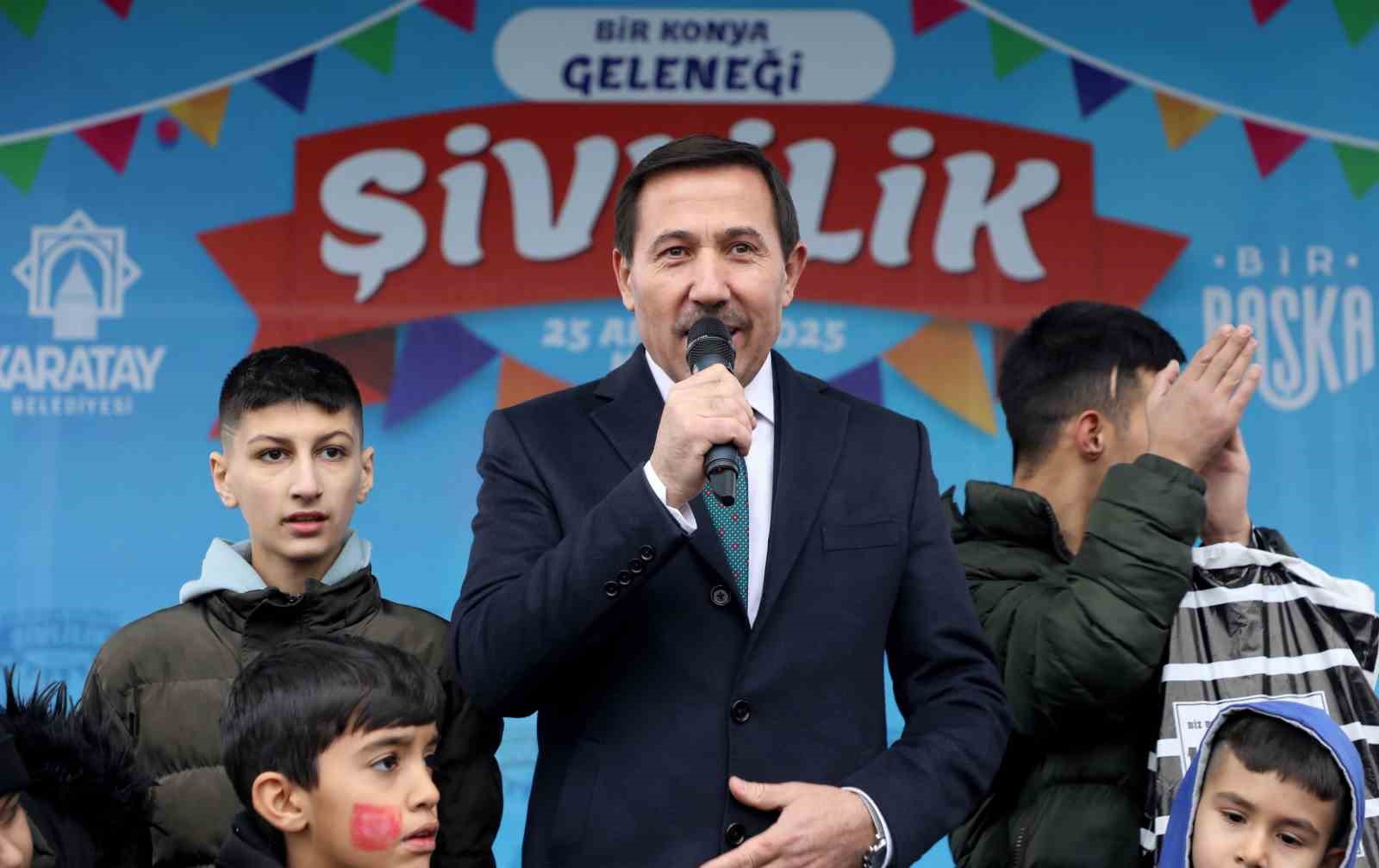 Asırlık Şivlilik geleneği Karatay&rsquo;da bayram havasında yaşandı
