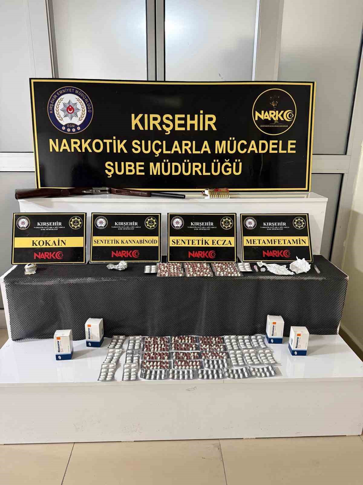 Kırşehir&rsquo;de uyuşturucu operasyonu: 1 tutuklama
