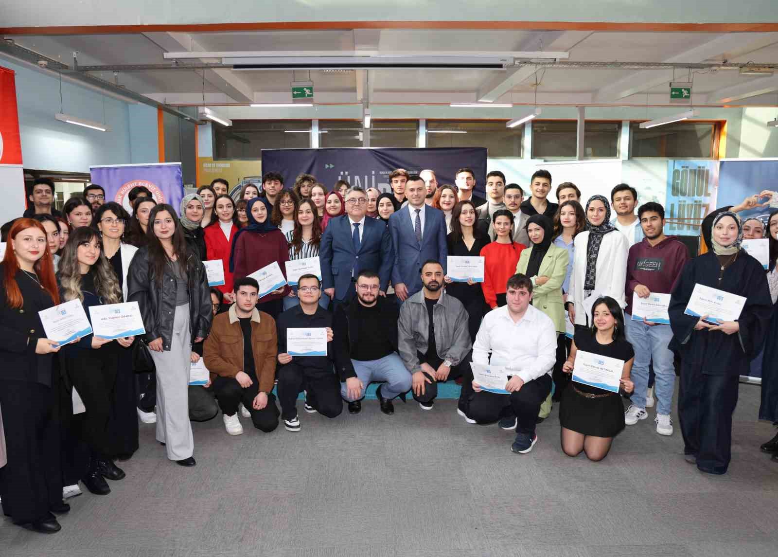 BEUN Öğrenci Topluluklarının ÜNİDES başarısı sertifika töreniyle taçlandırıldı