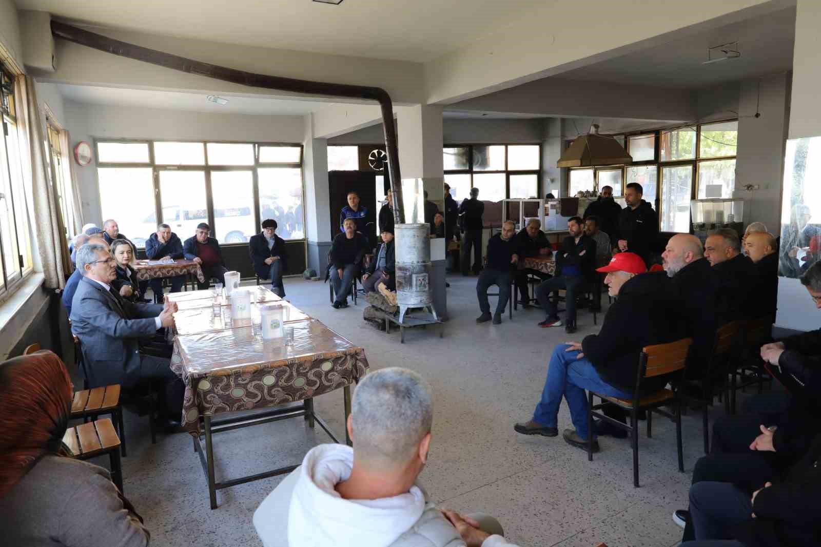 İsabeyli anlattı Başkan Tetik dinledi