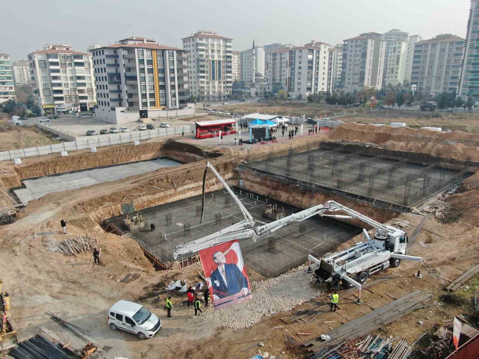 Tecde Spor Kompleksi’nin temeli atıldı