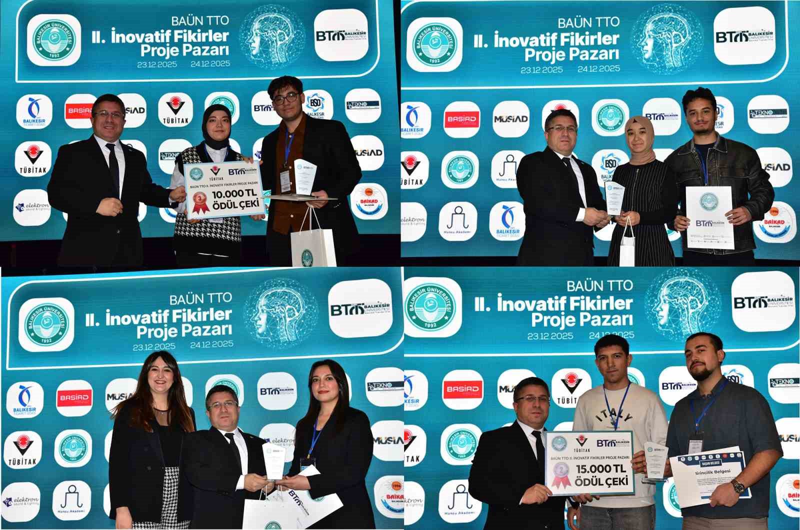 İnovatif Fikirler Proje Pazarı&rsquo;nda &ouml;d&uuml;ller sahiplerini buldu
