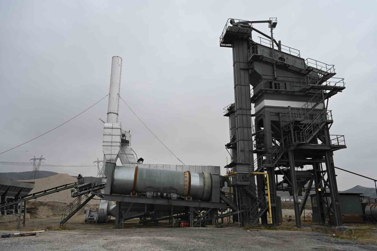 Kurulum aşaması tamamlandı, &uuml;retim kapasitesi saatte 240 ton
