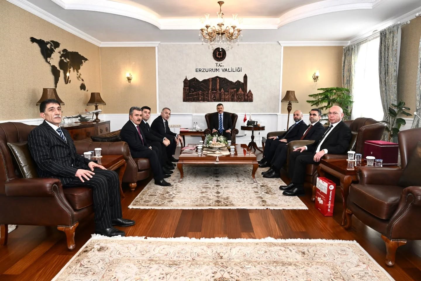 Erzurum&rsquo;da kırmızı et zirvesi
